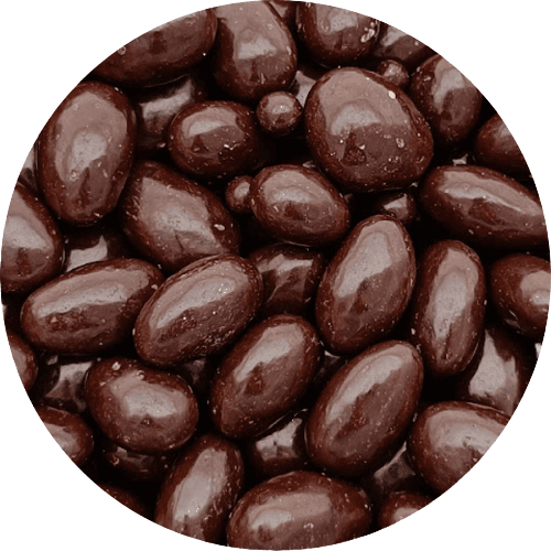 Chocolade amandelen puur