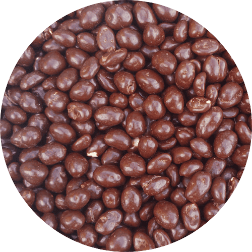 Chocolade pinda's puur