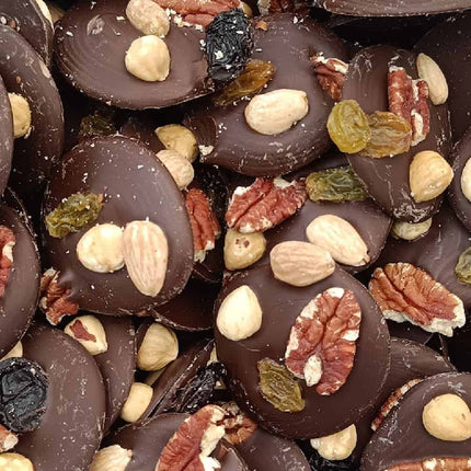 Chocolade studentenflikken puur