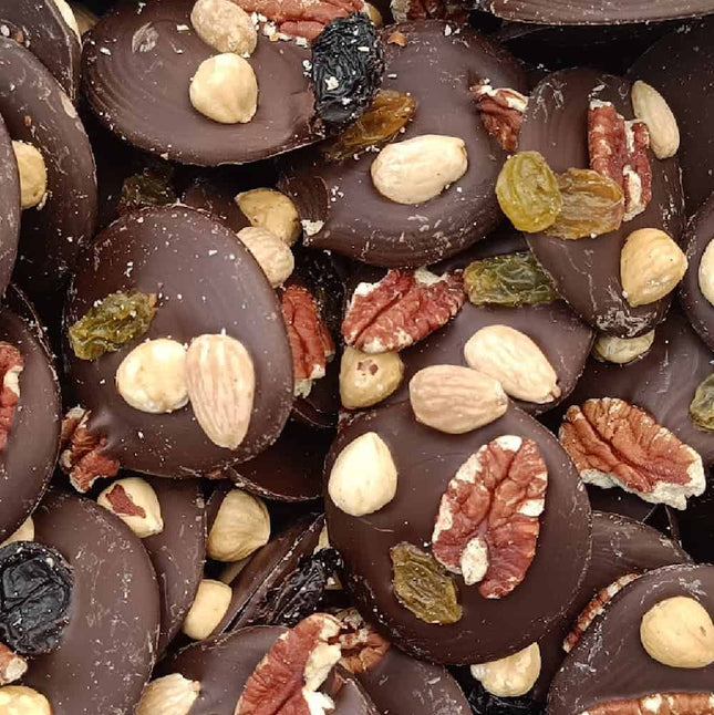 Chocolade studentenflikken puur