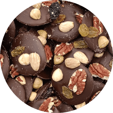 Chocolade studentenflikken puur