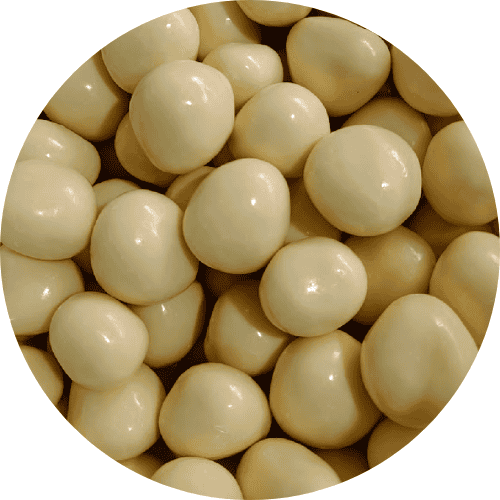 Gevriesdroogde aardbeien in yoghurtchocolade