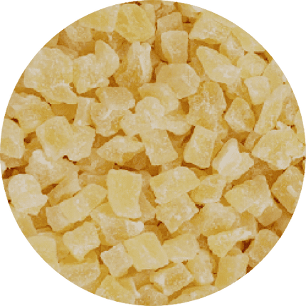 Cubes d'ananas