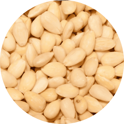 Blanched almonds