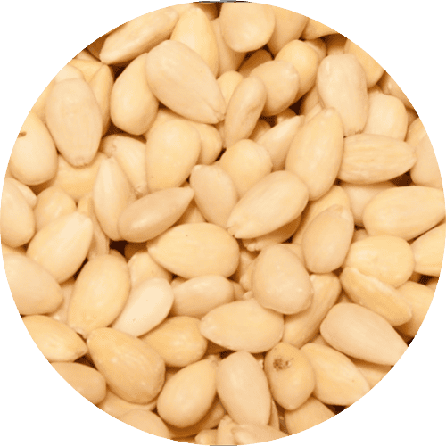 Amandes émondées 